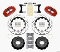 Picture of Wilwood Narrow Superlite 6R Front Hat Kit 14-00in Drill Red 93-96 Mazda RX7