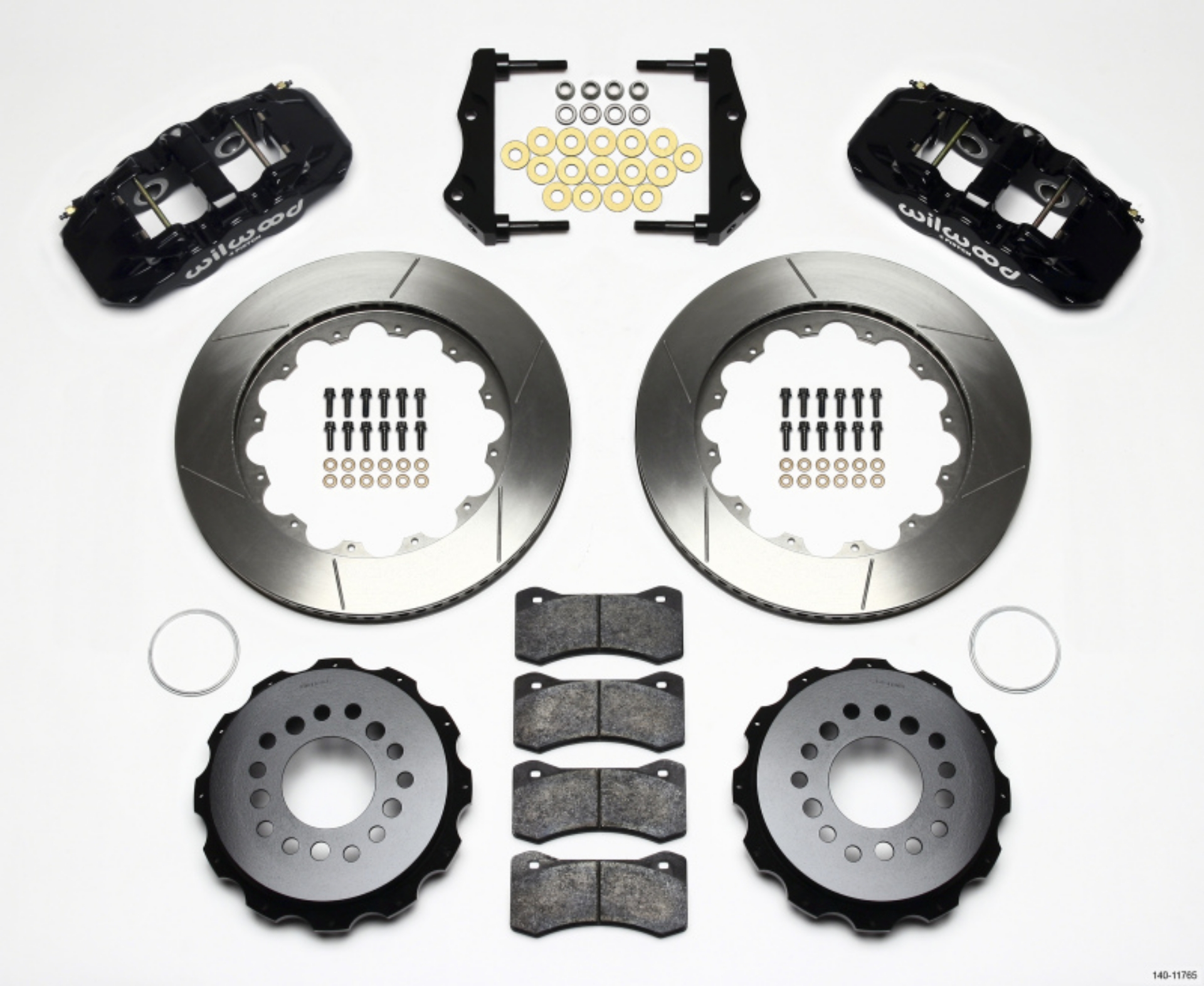Picture of Wilwood AERO4 Rear Kit 14-25in 2006-10 Magnum-Challngr-Chrgr-300C