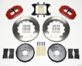 Picture of Wilwood Narrow Superlite 6R Front Hat Kit 14-00in Red Nissan 370Z-Fiti G37