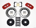 Picture of Wilwood AERO4 Rear Kit 14-25in Drilled Red 2010-2015 Camaro