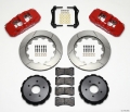 Picture of Wilwood AERO4 Rear Kit 14-00in Red 97-04 Corvette C5-Z06 05-13 C6