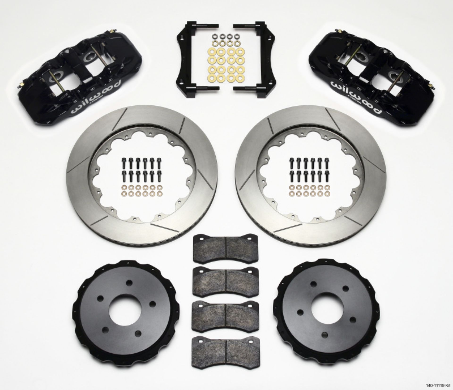 Picture of Wilwood AERO4 Rear Kit 14-00in 97-04 Corvette C5-Z06 05-13 C6