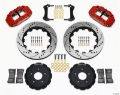Picture of Wilwood Narrow Superlite 6R Front Hat Kit 14-00in Drill Red Backdraft Cobra BMW E36 Based