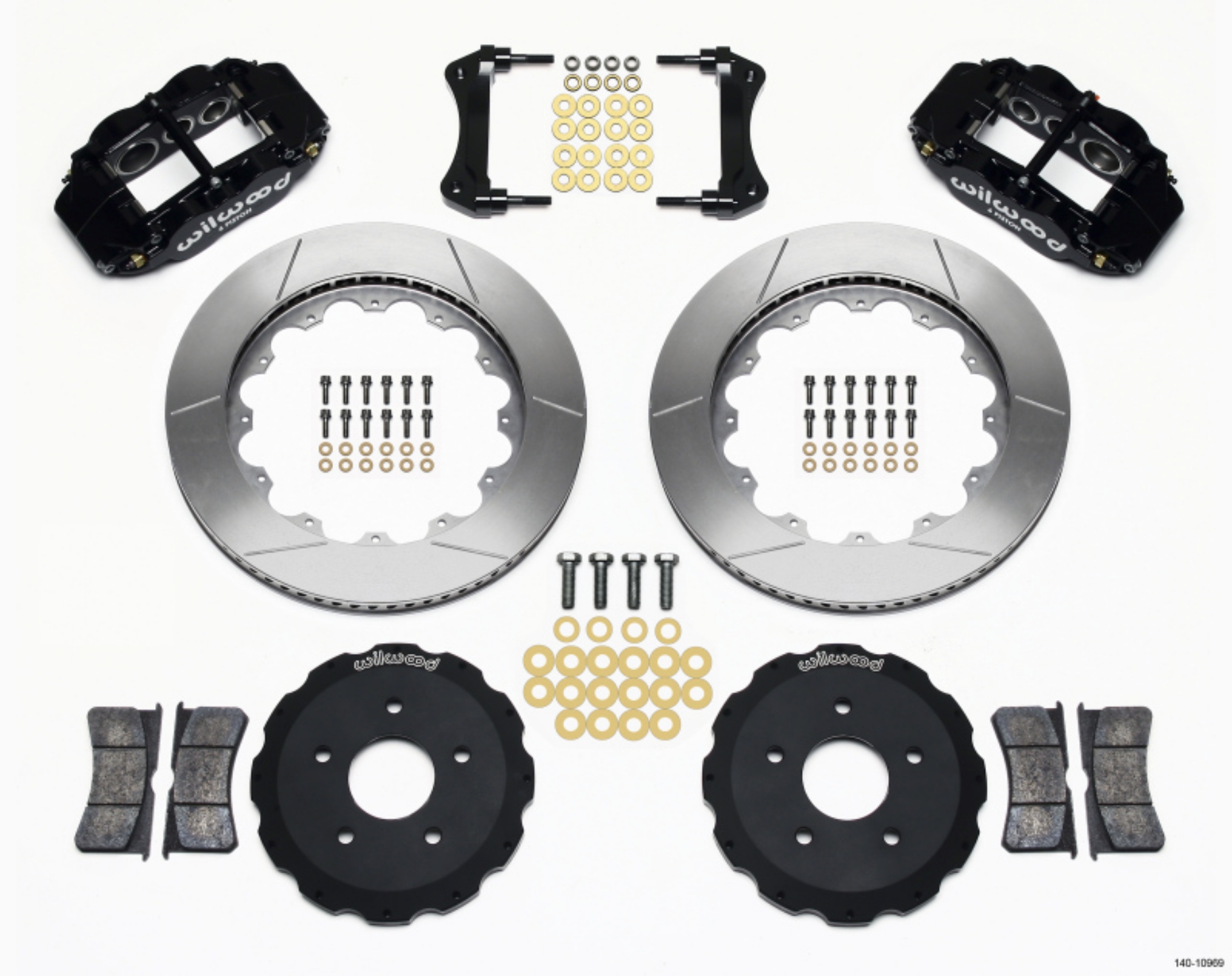 Picture of Wilwood Narrow Superlite 6R Front Hat Kit 14-00in Backdraft Cobra BMW E36 Based
