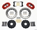 Picture of Wilwood Narrow Superlite 6R Front Hat Kit 13-06in Drill Red Backdraft Cobra BMW E36 Based