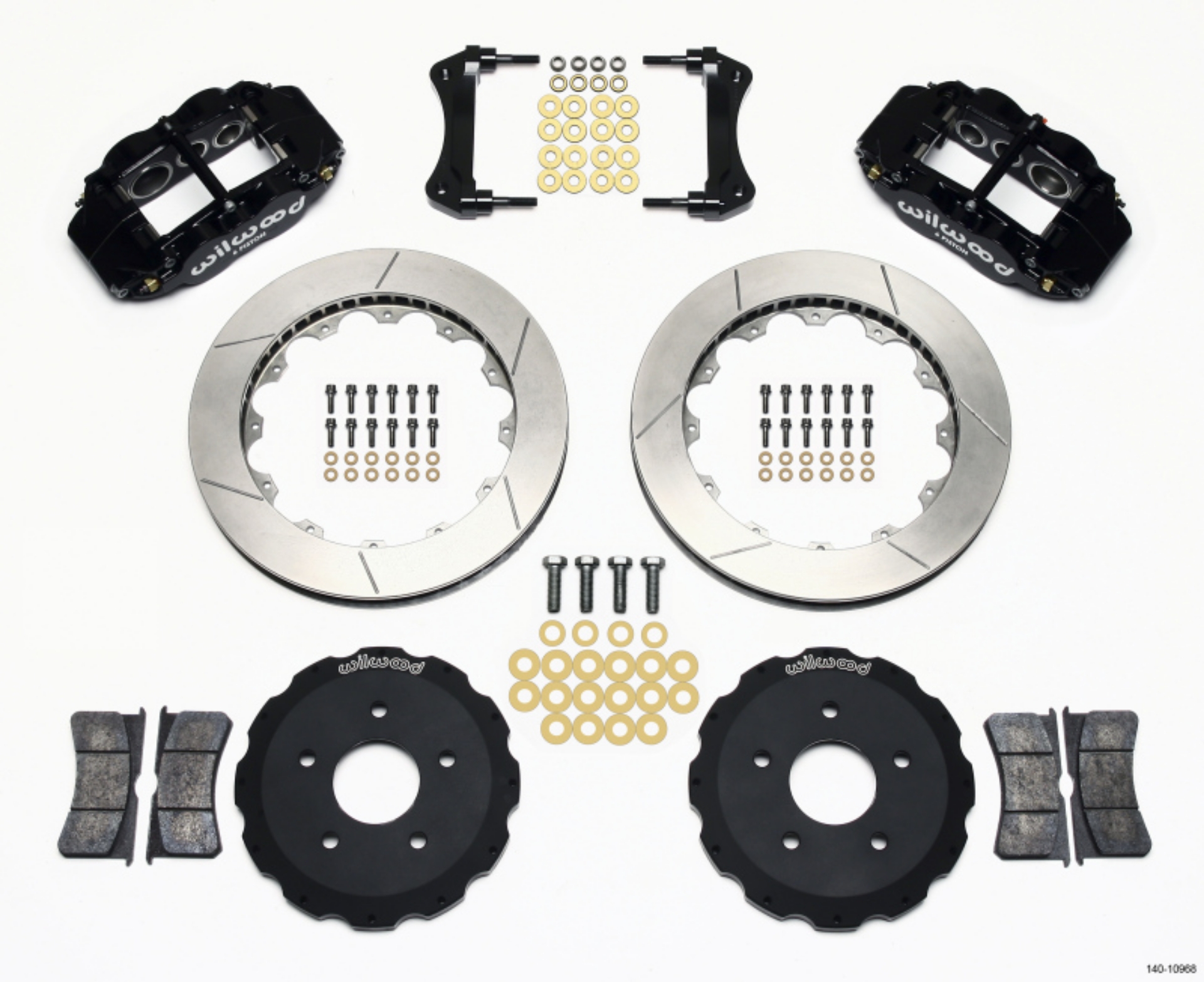 Picture of Wilwood Narrow Superlite 6R Front Hat Kit 13-06in Backdraft Cobra BMW E36 Based