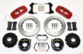 Picture of Wilwood AERO4 Rear P-Brake Kit 14-00in Red Mopar-Dana 2-36in Off w-Snap Ring Brng