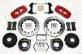 Picture of Wilwood AERO4 Rear P-Brake Kit 14-00in Drill Red Big Ford New Style 2-50in Offset