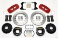 Picture of Wilwood AERO4 Rear P-Brake Kit 14-00in Red Big Ford Old Style 2-36in Offset