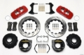 Picture of Wilwood AERO4 Rear P-Brake Kit 14-00in Drilled Red Big Ford Old Style 2-36in Offset