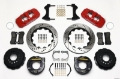 Picture of Wilwood AERO4 Rear P-Brake Kit 14-00in Drilled Red Big Ford New Style 2-36in Offset