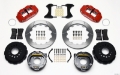 Picture of Wilwood Narrow Superlite 4R Rear P-Brk Kit 12-88in Red Chevy 12 Bolt w- C-Clips Stggrd mt