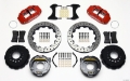 Picture of Wilwood Narrow Superlite 4R Rear P-Brk Kit 12-88in Drilled Red Chevy 12 Bolt w- C-Clips Stggrd mt
