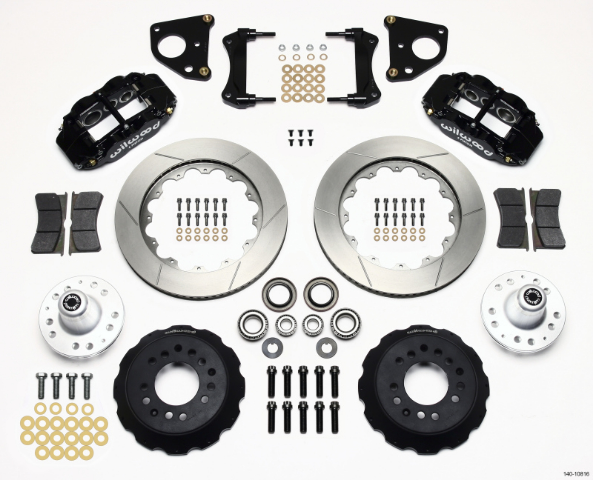 Picture of Wilwood Narrow Superlite 6R Front Hub Kit 14-00in 62-72 CDP B & E Body-Drum