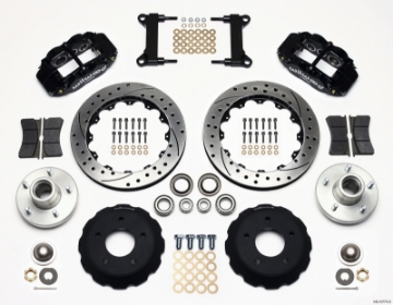 Picture of Wilwood Narrow Superlite 6R Front Hub Kit 13-06in Drilled Chevy C-10 60-87 CPP Drop Spindle