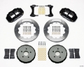 Picture of Wilwood Narrow Superlite 6R Front Hat Kit 12-88in 2008 Toyota Matrix