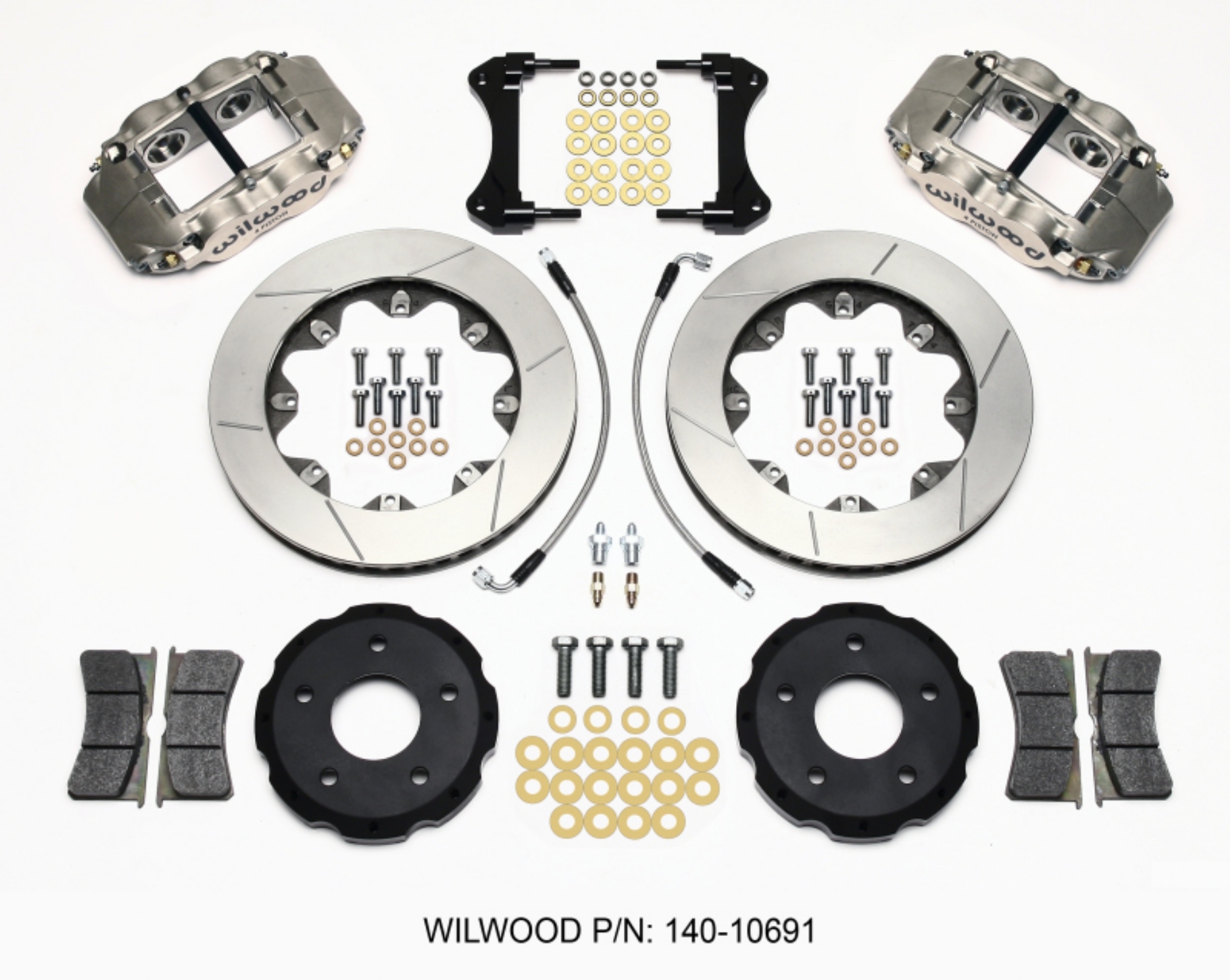Picture of Wilwood Forged Superlite 4R ST BB Front Kit Road Race 98-02 Camaro-Firebird