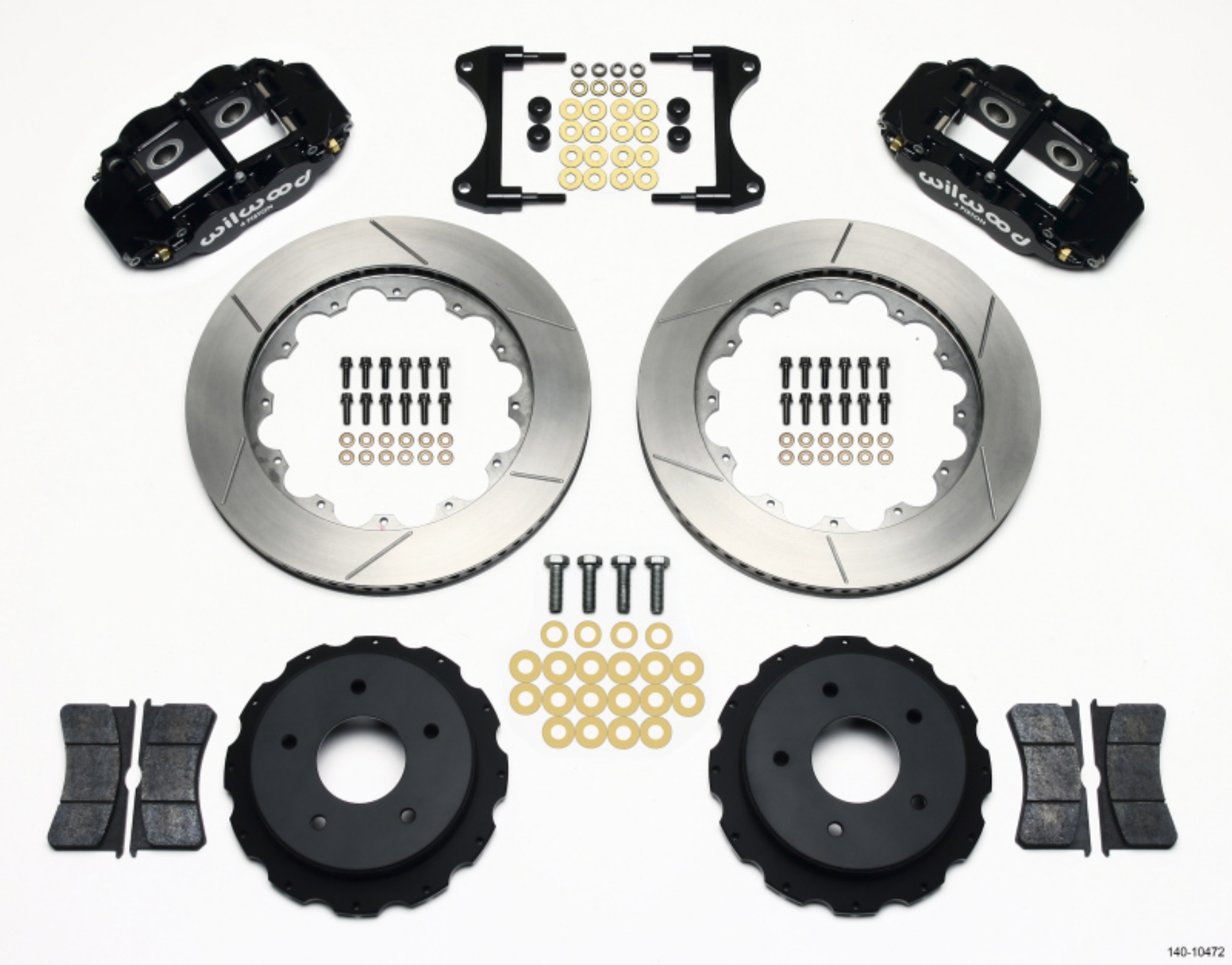 Picture of Wilwood Narrow Superlite 4R Rear Kit 14-00in 65-82 Corvette C2-C3
