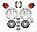 Picture of Wilwood Combination Parking Brake Rear Kit 12-88in Red Mustang 94-04