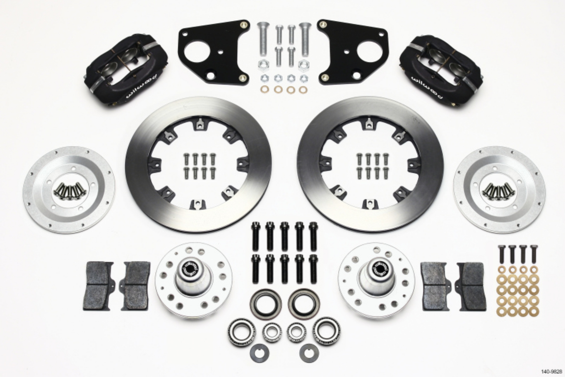 Picture of Wilwood Forged Dynalite Front Kit 12-19in 62-72 CDP B & E Body-Drum