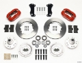 Picture of Wilwood Forged Dynalite Front Kit 11-00in Red Heidts Tri -5 2 inch Drop Spindle