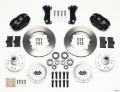 Picture of Wilwood Forged Dynalite Front Kit 11-00in Heidts Tri -5 2 inch Drop Spindle