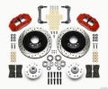 Picture of Wilwood Narrow Superlite 6R Front Hub & 1PC Rtr Kit 12-88in Dril -Red 79-81 Camaro