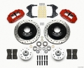 Picture of Wilwood Narrow Superlite 6R Front Hub & 1PC Rtr Kit 12-88in Dril -Red WWE ProSpindle
