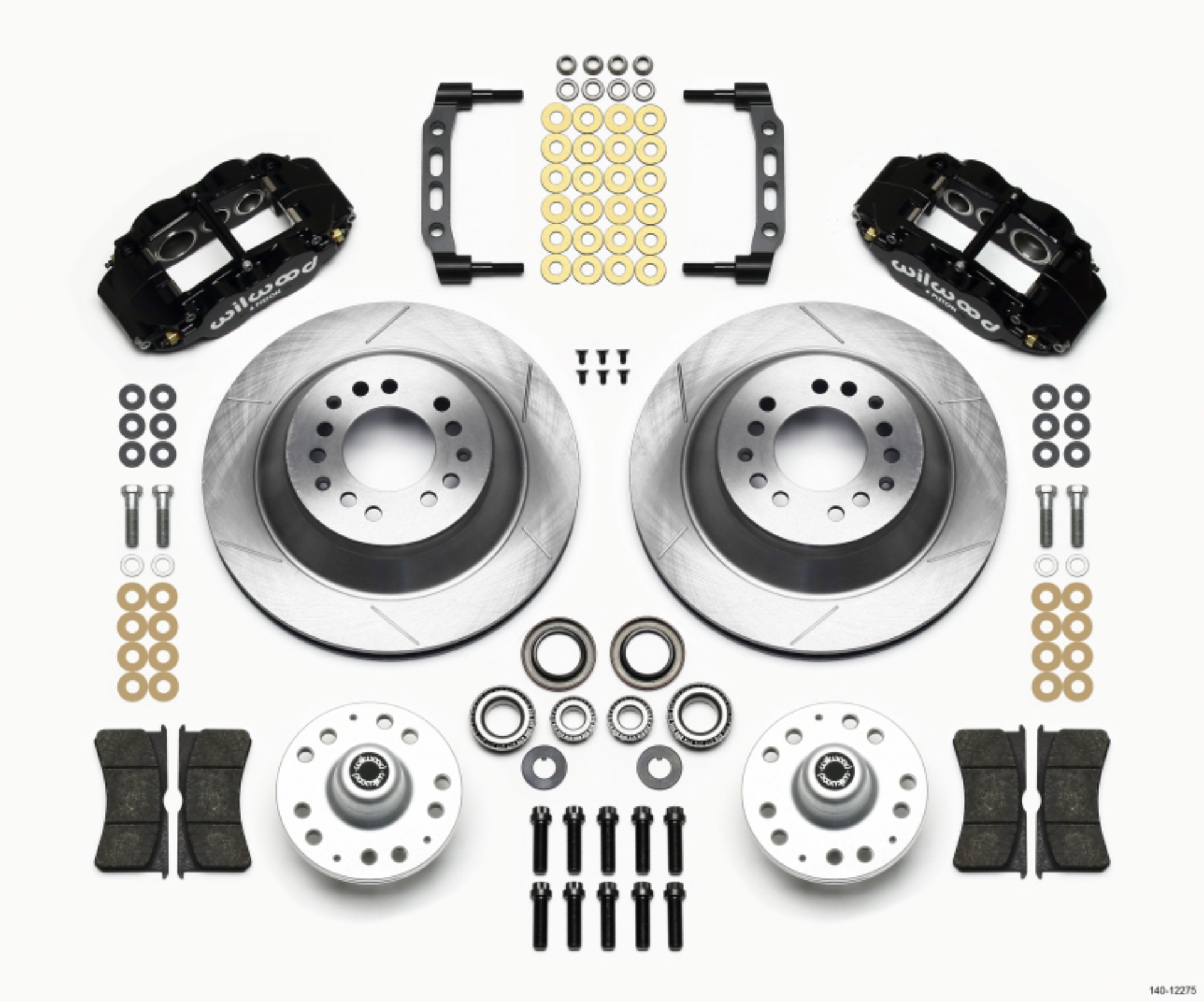 Picture of Wilwood Narrow Superlite 6R Front Hub & 1PC Rtr Kit 12-88in 74-80 Pinto-Mustang II Disc Spindle only