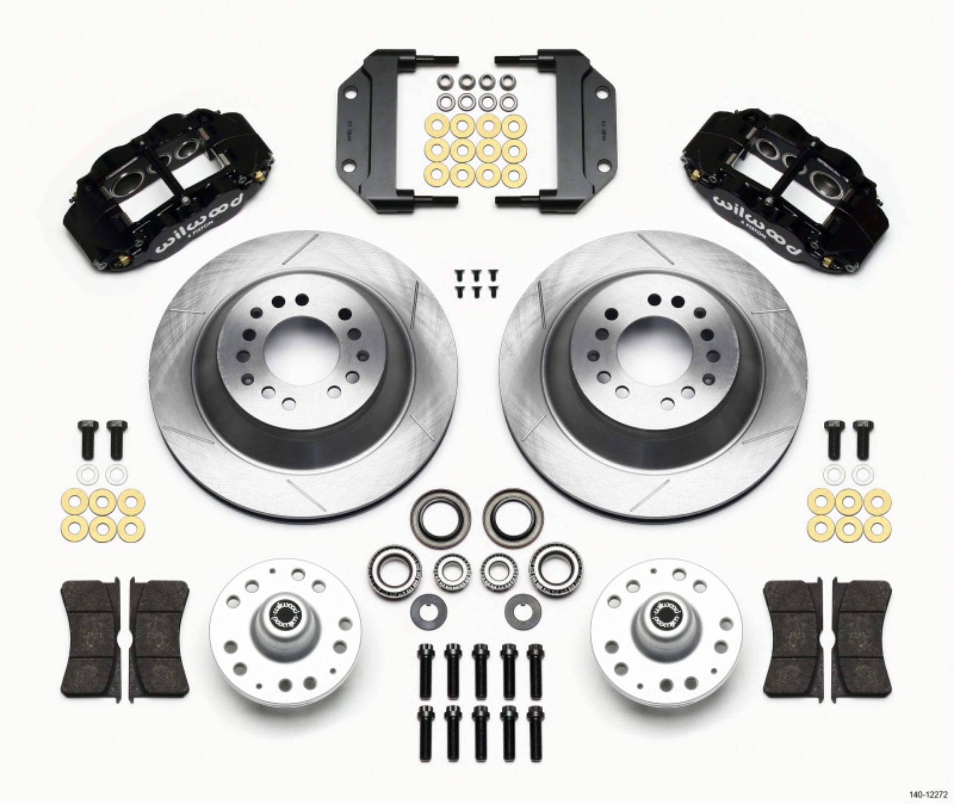 Picture of Wilwood Narrow Superlite 6R Front Hub & 1PC Rtr Kit 12-88in Magnum Force Drop Spindle