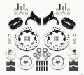 Picture of Wilwood Forged Dynalite Front Kit 12-19in Drilled 69-70 Impala Drum-Disc 69-82 Vette