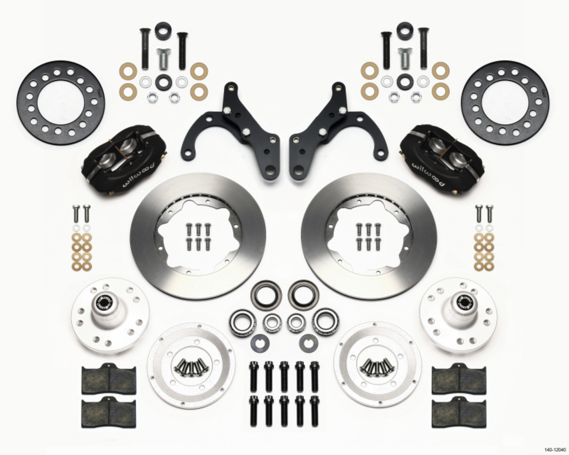 Picture of Wilwood Forged Dynalite Front Kit 11-00in 69-70 Impala Drum-Disc 69-82 Vette