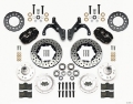 Picture of Wilwood Forged Dynalite Front Kit 11-00in Drilled 65-68 Chevy Impala -Drum Spindle