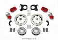 Picture of Wilwood Forged Dynalite P-S Rear Kit w-MC4 P-Brake Drill Red Chev 12 Bolt w-Clip Elimin-Staggered