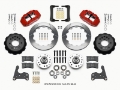 Picture of Wilwood Narrow Superlite 6R Front Hub Kit 12-88in Red 65-72 CDP C Body -Drum