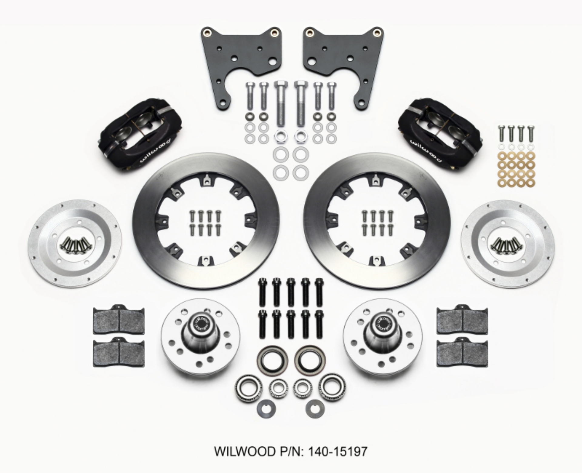 Picture of Wilwood Forged Dynalite Front Kit 12-19in 65-72 CDP C Body -Drum