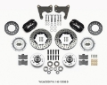 Picture of Wilwood Forged Dynalite Front Kit 11-00in Drilled 65-72 CDP C Body -Drum
