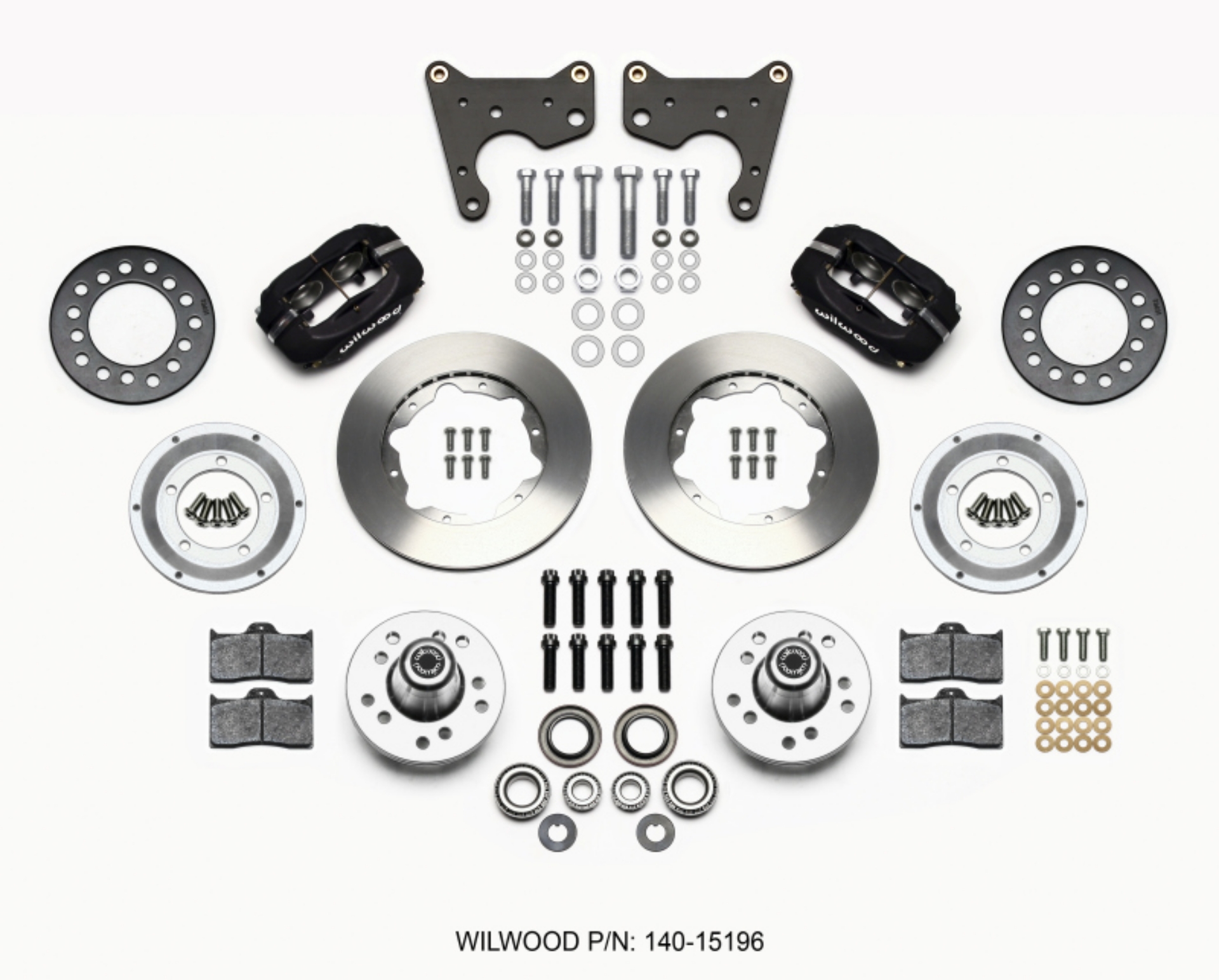 Picture of Wilwood Forged Dynalite Front Kit 11-00in 65-72 CDP C Body -Drum