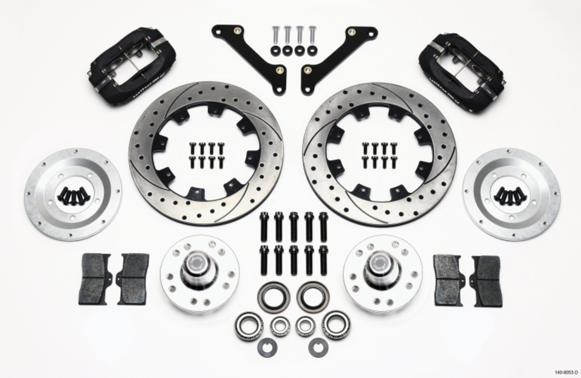Picture of Wilwood Forged Dynalite Front Kit 12-19in Drilled 79-81 Camaro
