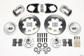 Picture of Wilwood Forged Dynalite Front Kit 12-19in Polished 37-48 Ford Psgr- Car Spindle