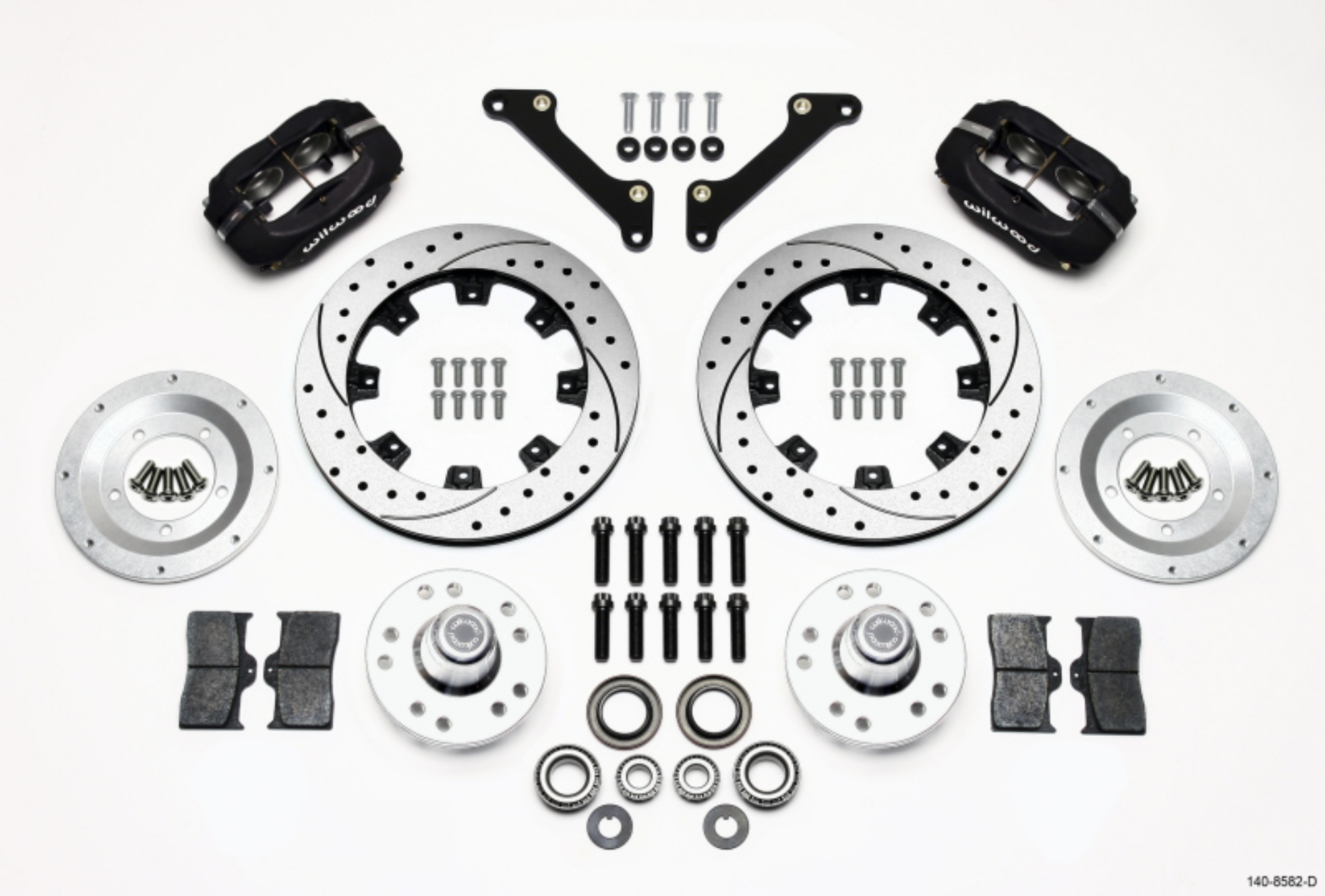 Picture of Wilwood Forged Dynalite Front Kit 12-19in Drilled 70-78 Camaro