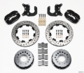 Picture of Wilwood Forged Dynalite P-S Rear Kit Drilled Rotor Mopar-Dana 2-36in Off w-Snap Ring Brng