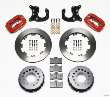 Picture of Wilwood Forged Dynalite P-S Rear Kit Red Ford 8-8 w-2-5in Offset-5 Lug