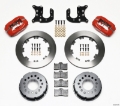 Picture of Wilwood Forged Dynalite P-S Rear Kit Red Mopar-Dana 2-72in Offset