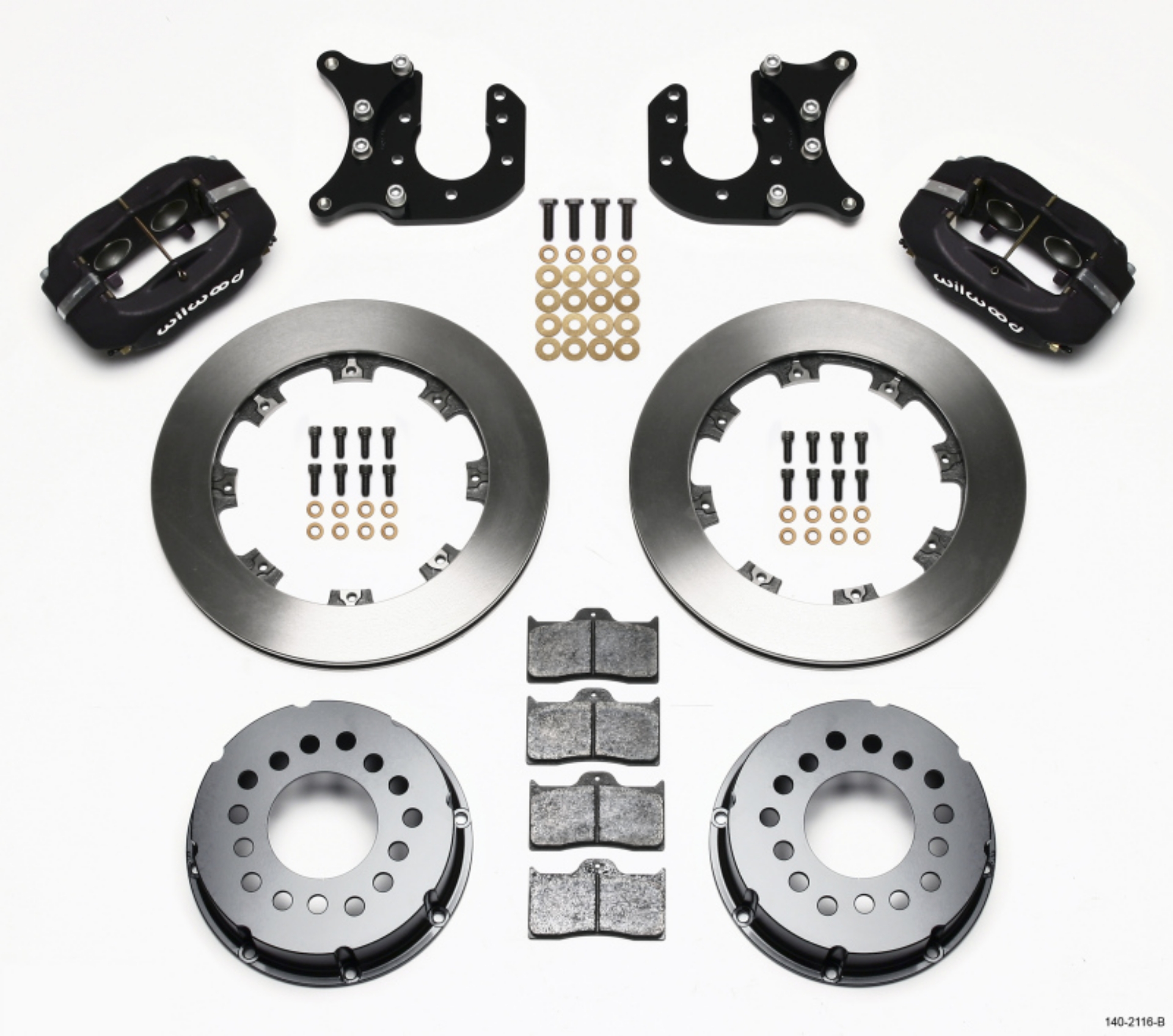 Picture of Wilwood Forged Dynalite P-S Rear Kit Mopar-Dana 2-72in Offset