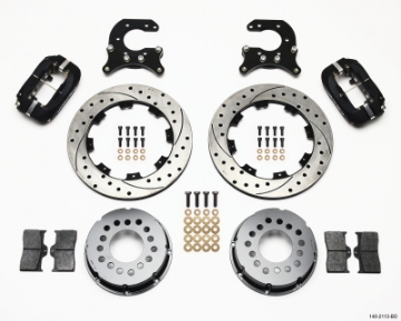 Picture of Wilwood Forged Dynalite P-S Rear Kit Drilled Rotor Small Ford 2-66in Offset