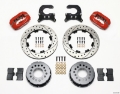 Picture of Wilwood Forged Dynalite P-S Rear Kit Drilled Red Chev 12 Bolt w C-Clips