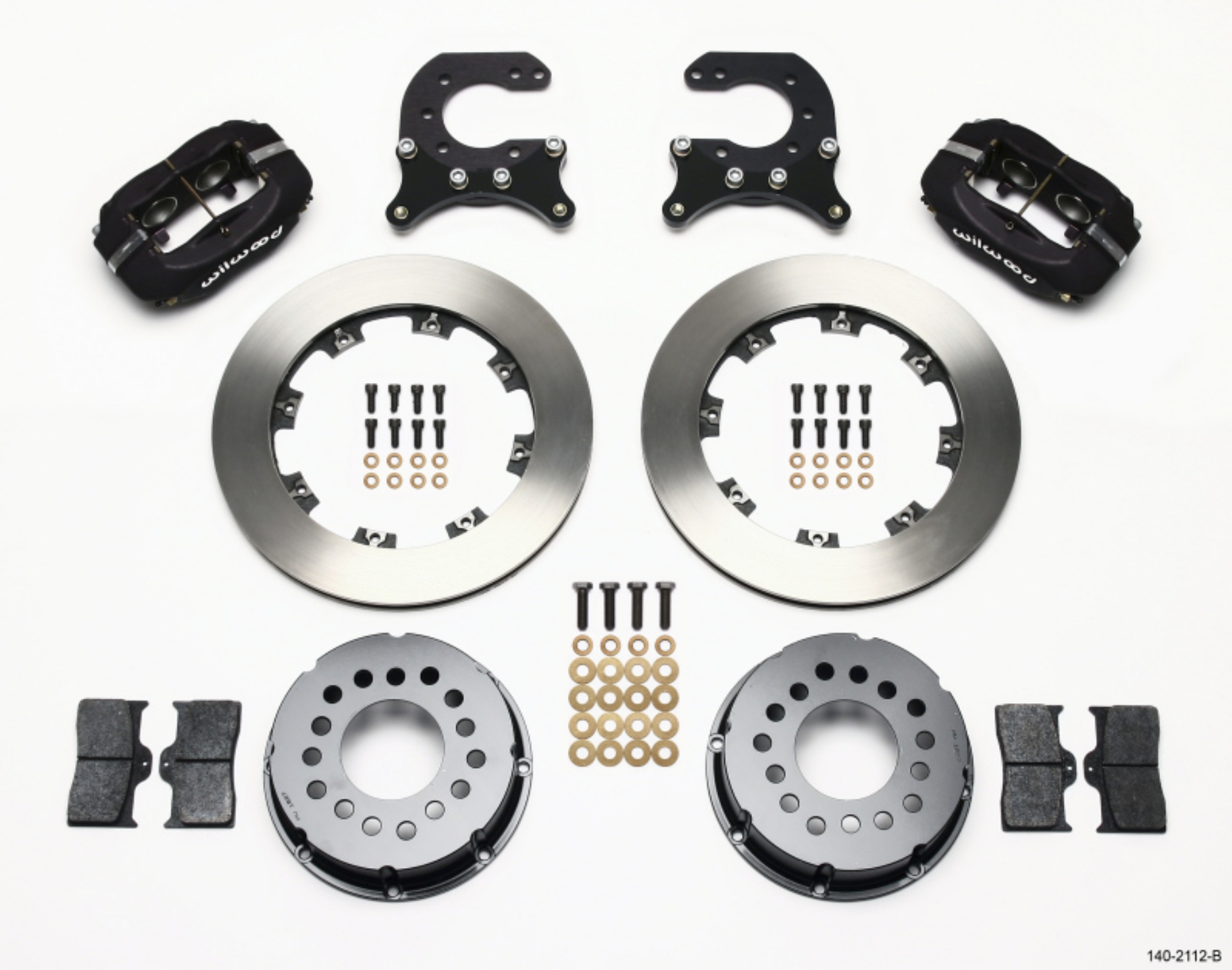 Picture of Wilwood Forged Dynalite P-S Rear Kit Chev 12 Bolt w C-Clips