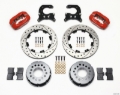 Picture of Wilwood Forged Dynalite P-S Rear Kit Drilled Red 58-64 Olds-Pontiac Ends