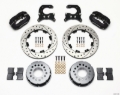 Picture of Wilwood Forged Dynalite P-S Rear Kit Drilled Rotor 58-64 Olds-Pontiac Ends